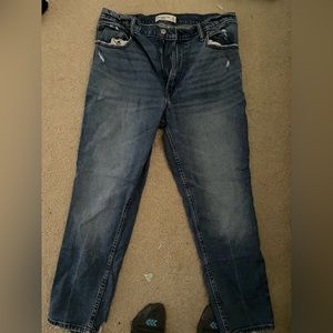 Abercrombie and Fitch Curve Love Skinny High Rise Jeans